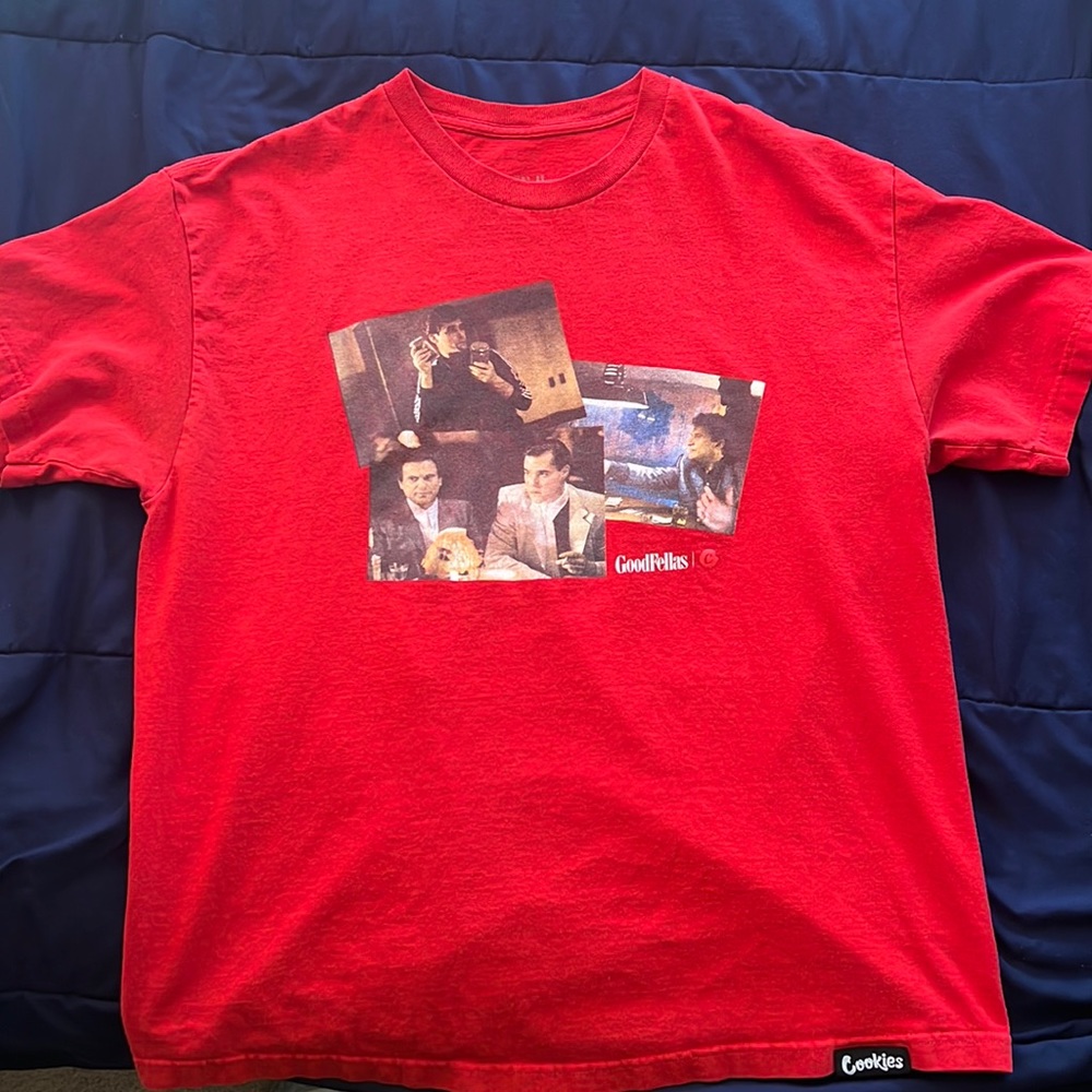 Cookies X Goodfellas Collage XL T-Shirt, Good Condition